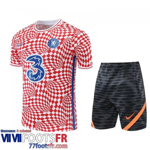T-Shirt Chelsea rouge Homme 2022 2023 PL467