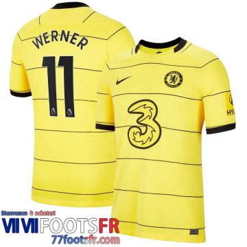 Maillot De Foot Chelsea Extérieur Homme 21 22 # Werner 11