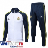 Veste Foot Real Madrid Blanc Homme 2022 2023 JK602