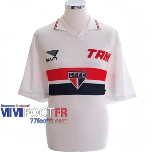77footfr Retro Maillot de foot Sao Paulo FC Domicile 1993