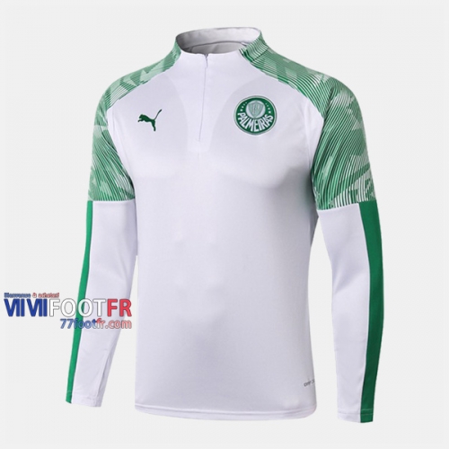 Les Nouveaux Vintage Sweatshirt Foot Palmeiras Blanc 2019-2020