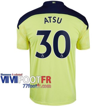 77footfr Newcastle United Maillot de foot Atsu #30 Exterieur Enfant 20-21