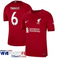 Maillot De Foot Liverpool Domicile Homme 2022 2023 Thiago 6