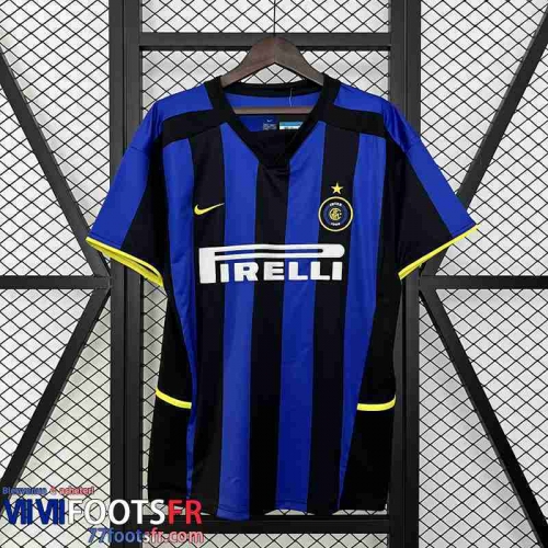 Retro Maillot De Foot Inter Milan Domicile Homme 02 03 FG650