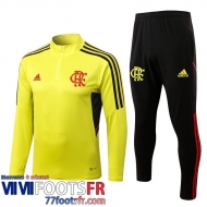 Survetement de Foot Flamengo jaune Homme 22 23 TG331