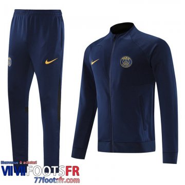 Veste Foot PSG bleu marine Homme 2023 2024 B42