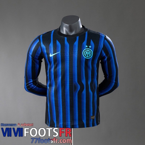 Maillot De Foot Inter Milan Domicile Homme Manche Longue 25 26