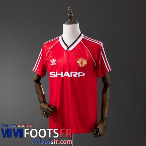 Retro Maillot De Foot Manchester United Domicile Homme 1984 FG869