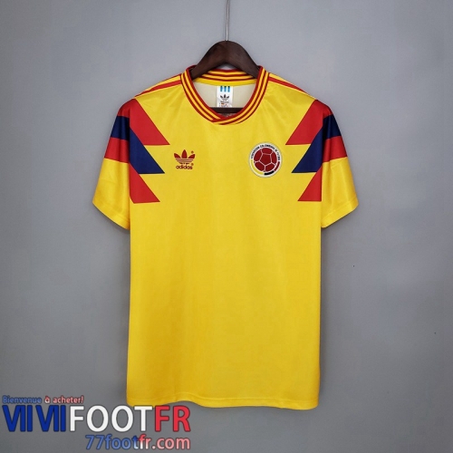 Retro Maillot De Foot Colombie Domicile 1990 RE59