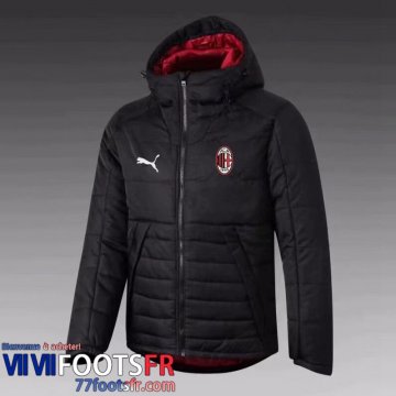 Doudoune Foot AC Milan le noir Homme 2021 2022 DD04