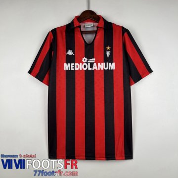 Retro Maillot De Foot AC Milan Domicile Homme 89/90 FG305
