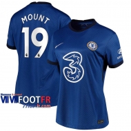 Maillot de foot Chelsea Mason Mount #19 Domicile Femme 2020 2021