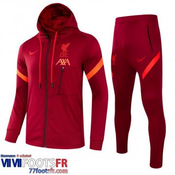 Veste Foot Liverpool Enfant blanche 2021 2022 TK56