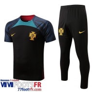 T-Shirt Portugal noir Homme 2022 2023 PL531