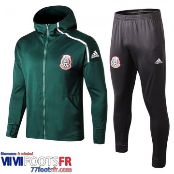 Veste Foot - Sweat A Capuche Mexique vert Homme 2022 2023 JK574