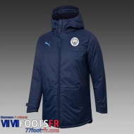 Doudoune Foot Manchester City bleu Homme 2021 2022 DD25