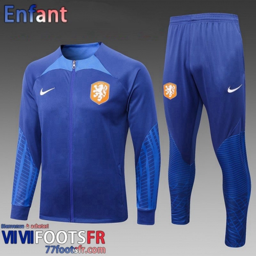 KIT: Veste Foot The Tangerines bleu Enfant 2022 2023 TK437