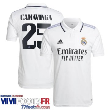 Maillot De Foot Real Madrid Domicile Homme 2022 2023 Camavinga 25