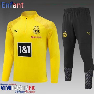 KIT: Survetement de Foot Dortmund Enfant 2023 2024 C173