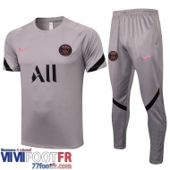 T-shirt PSG Paris Gris clair 2021 2022 PL41