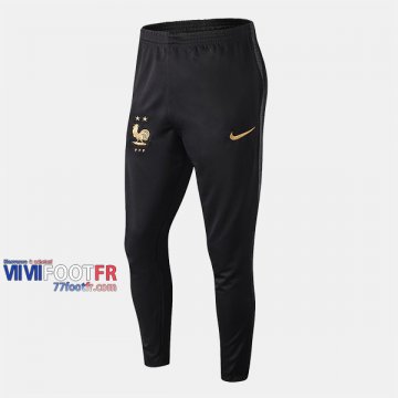 Promo: Nouveau Pantalon Entrainement Foot France Retro Noir 2019/2020