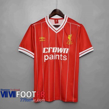 77footfr Retro Maillots foot 1984 Liverpool Domicile