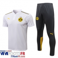 Polo foot Dortmund blanche Homme 2021 2022 PL251