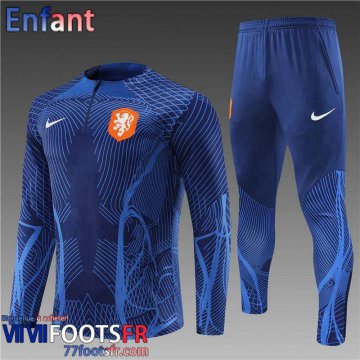 KIT: Survetement de Foot The Tangerines bleu Enfant 2022 2023 TK410