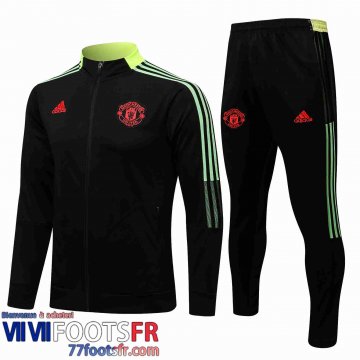 Veste Foot Manchester United le noir Homme 21 22 JK208