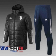 77footfr Doudoune Foot Juventus Noir 2020 2021 H0023