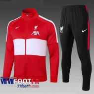 77footfr Survetement Foot Enfant Liverpool Rouge 2020 2021 E505