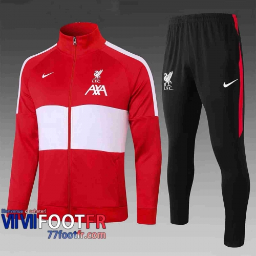 77footfr Survetement Foot Enfant Liverpool Rouge 2020 2021 E505