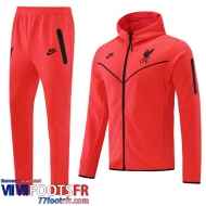 Veste Foot - Sweat A Capuche Liverpool le noir Homme 2021 2022 JK190