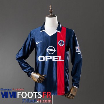 Retro Maillot De Foot PSG Domicile Homme Manche Longue 01 02 FG1155