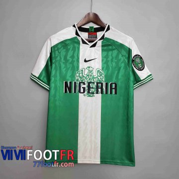 77footfr Retro Maillots foot Nigeria 1996 Domicile