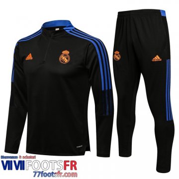 Survetement de Foot Real Madrid le noir Homme 2021 2022 TG140