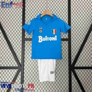 Retro Maillot De Foot Napoli Domicile Enfant 87 88