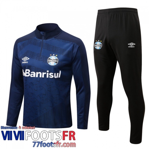 Survetement de Foot Gremio bleu Noir Homme 22 23 TG329