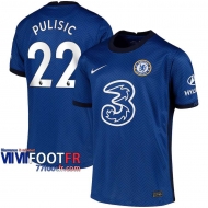 Maillot de foot Chelsea Christian Pulisic #22 Domicile Vapor Match 2020 2021
