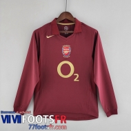 Retro Maillot De Foot Arsenal Domicile Homme Manche Longue 05 06 FG181