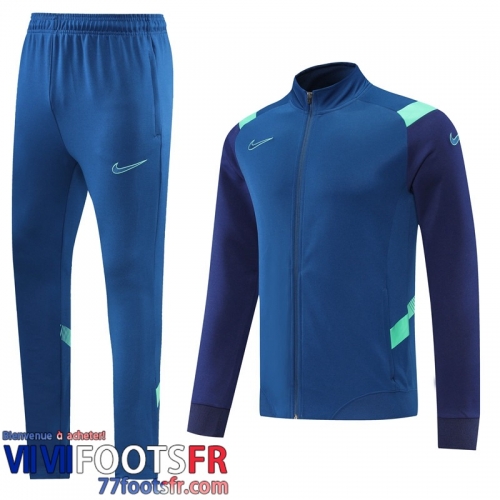 Veste Foot Sport bleu Homme 2022 2023 JK382