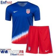 Maillot De Foot USA Exterieur Enfant 2024