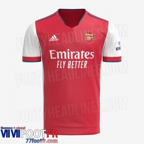 Maillot De Foot Arsenal Domicile Version Fuite 21-22