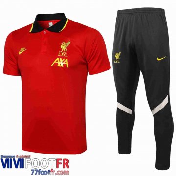 Polo de foot Liverpool noir 2021 2022 PL23