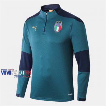 Les Nouveaux Promotion Sweatshirt Training Italie Vert 2019-2020