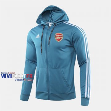 Le Nouveau Beau Sweatshirt Foot Arsenal FC Bleu 2019-2020