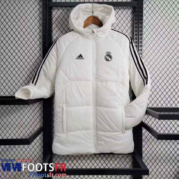 Doudoune Foot Real Madrid Blanc Homme 2023 2024 G10