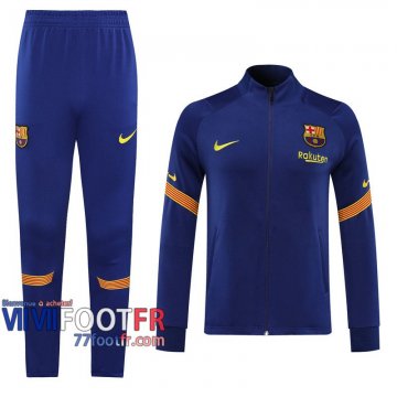 77footfr Veste Foot Barcelone Bleu foncE - Entrainement 2020 2021 J30