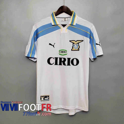 77footfr Retro Maillots foot 00 01 Lazio Exterieur