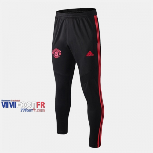 Promo: Le Nouveau Pantalon Entrainement Foot Manchester United Coton Noir Rouge 2019/2020 Promo: Le Nouveau Pantalon Entrainement Foot Manchester United Coton Noir Rouge 2019/2020
